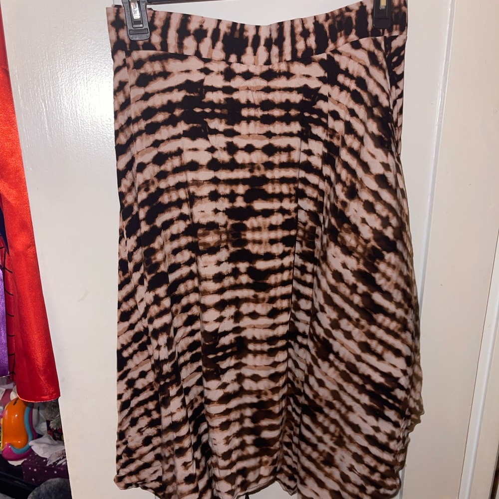 Size 2 torrid skirt high low cheetah print.